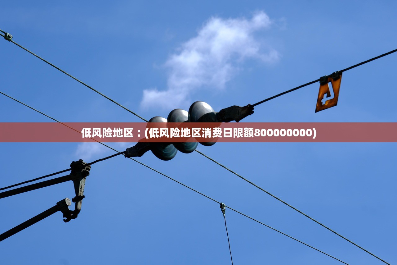 低风险地区︰(低风险地区消费日限额800000000) 低风险地区︰(低风险地区消费日限额800000000)