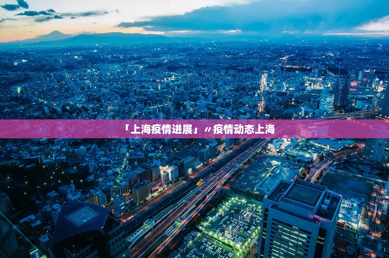 「上海疫情进展」〃疫情动态上海