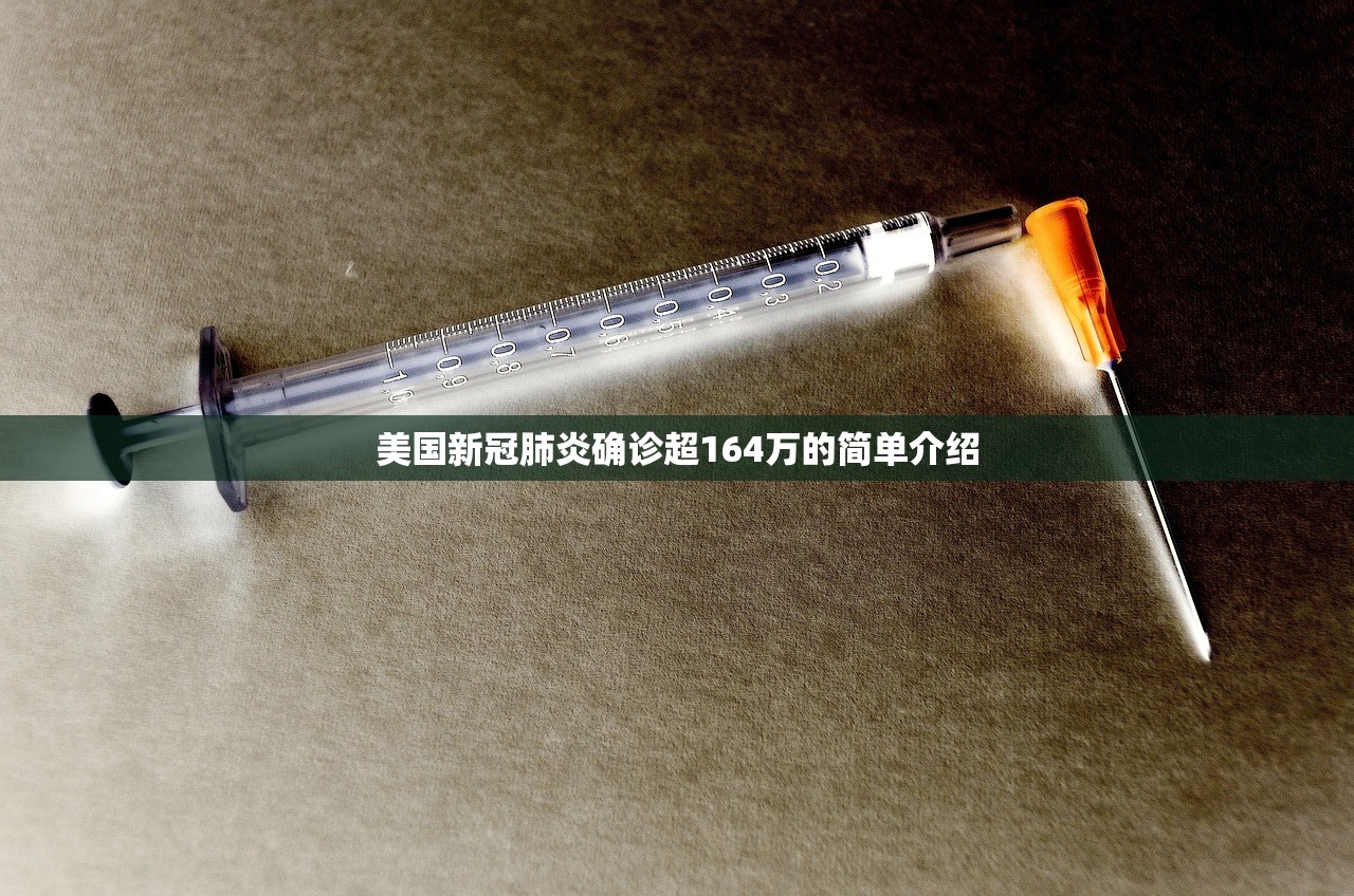 美国新冠肺炎确诊超164万的简单介绍
