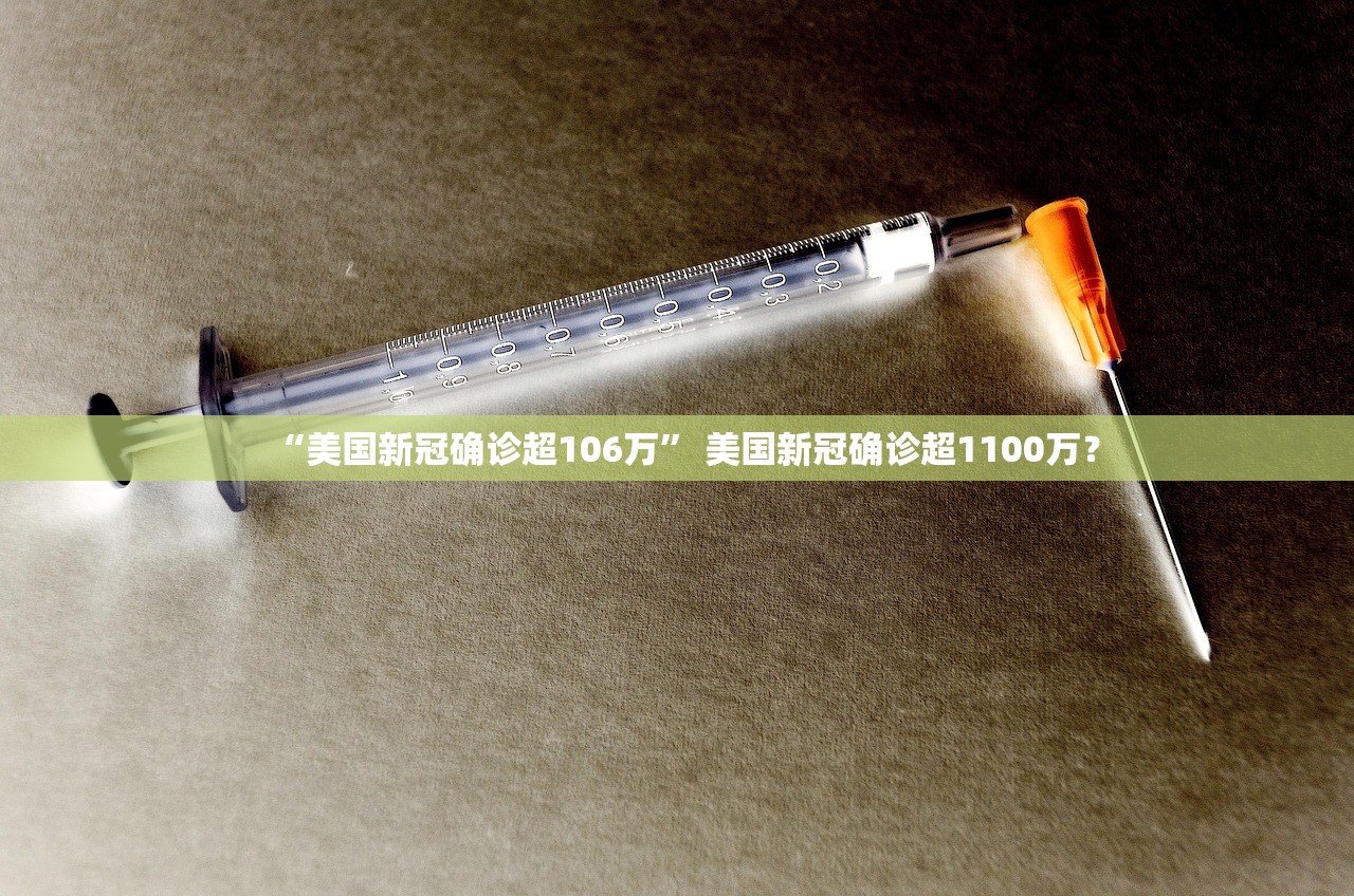 “美国新冠确诊超106万	” 美国新冠确诊超1100万？