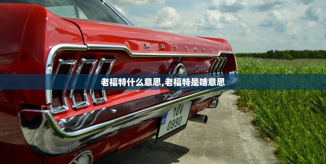 老福特什么意思,老福特是啥意思