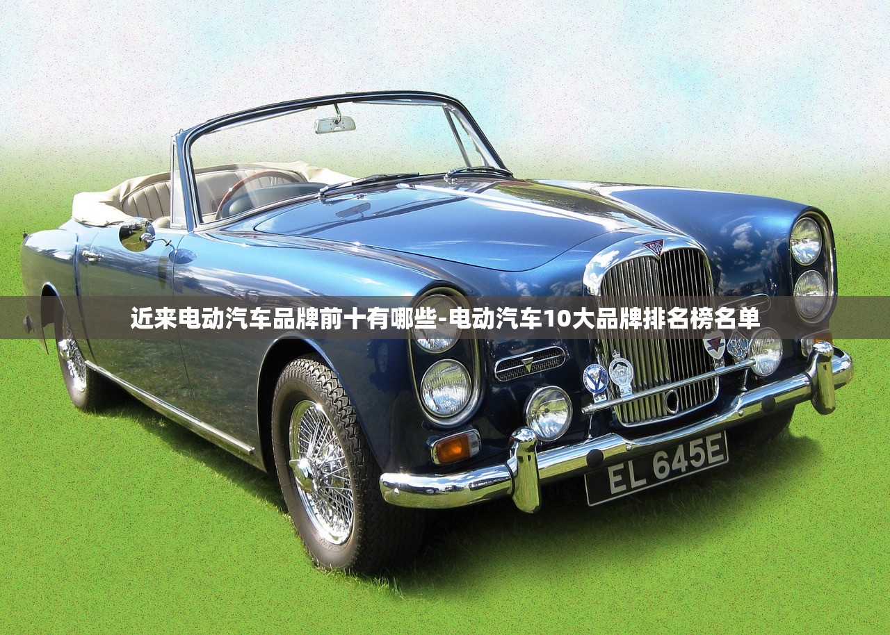 近来电动汽车品牌前十有哪些-电动汽车10大品牌排名榜名单
