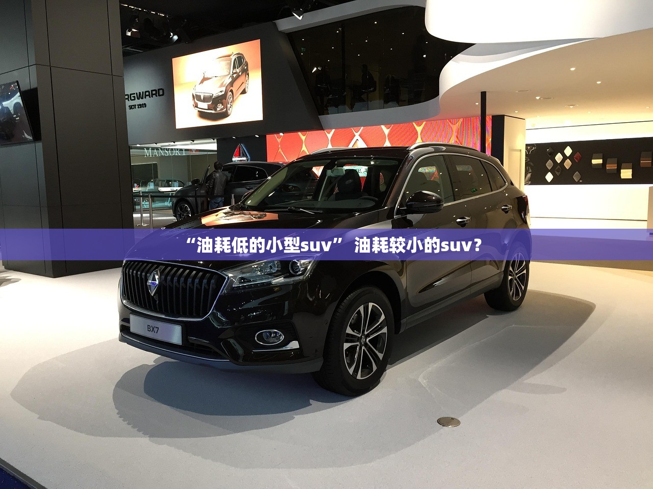 “油耗低的小型suv	” 油耗较小的suv？