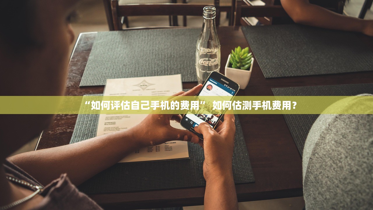“如何评估自己手机的费用” 如何估测手机费用？