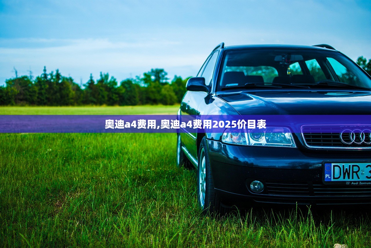 奥迪a4费用,奥迪a4费用2025价目表