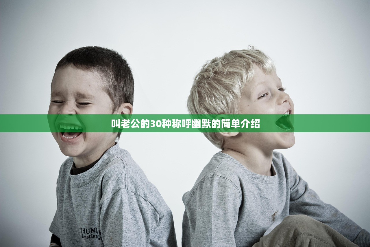 叫老公的30种称呼幽默的简单介绍