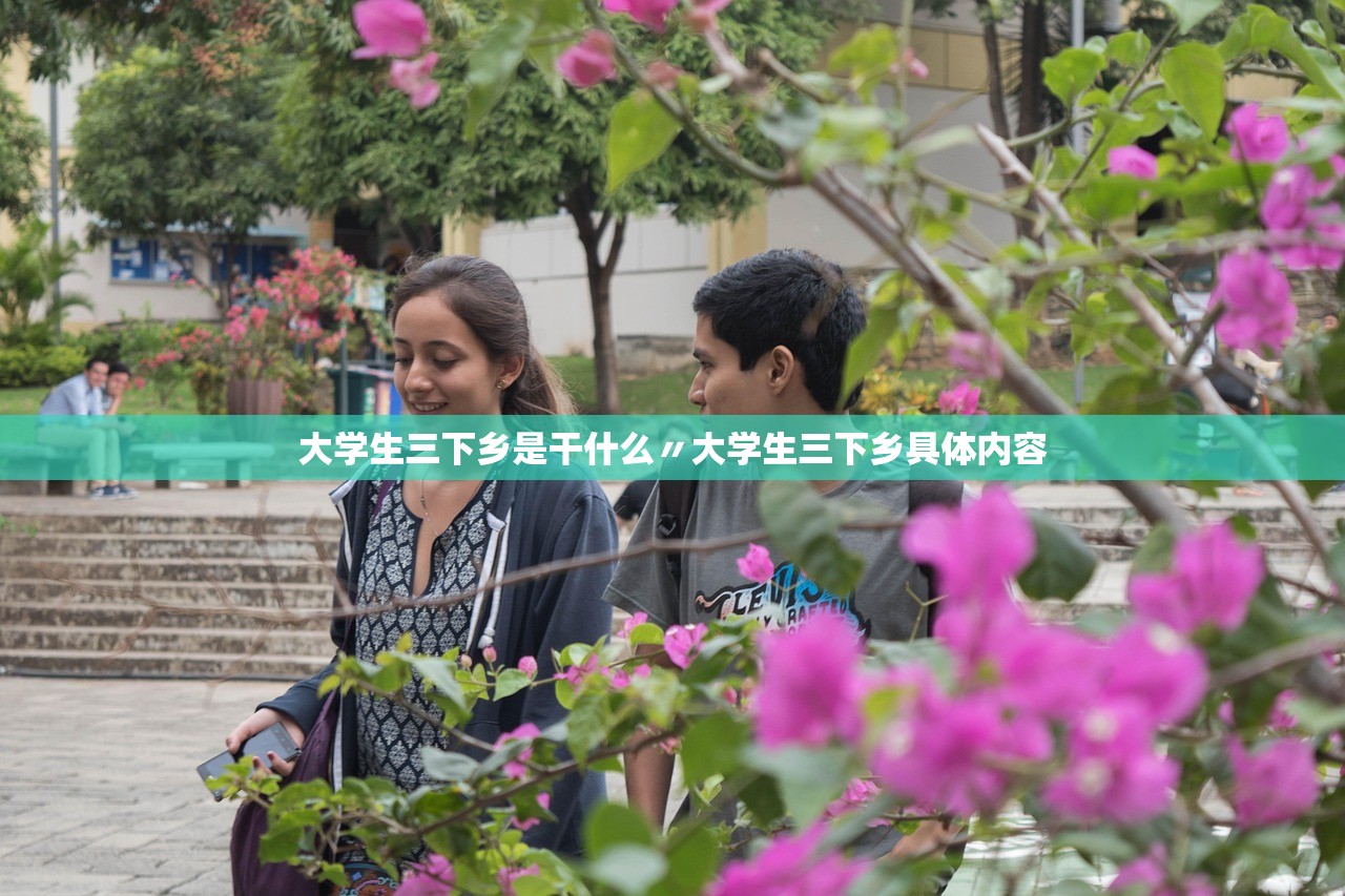 大学生三下乡是干什么〃大学生三下乡具体内容
