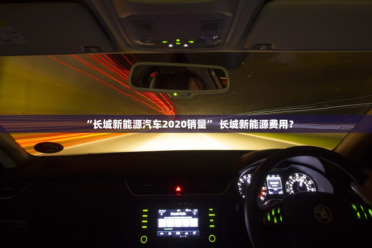 “长城新能源汽车2020销量” 长城新能源费用？