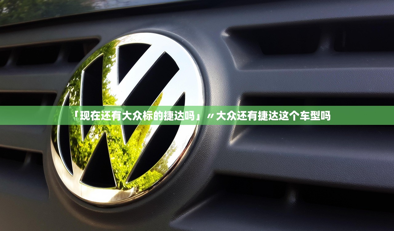 「现在还有大众标的捷达吗」〃大众还有捷达这个车型吗
