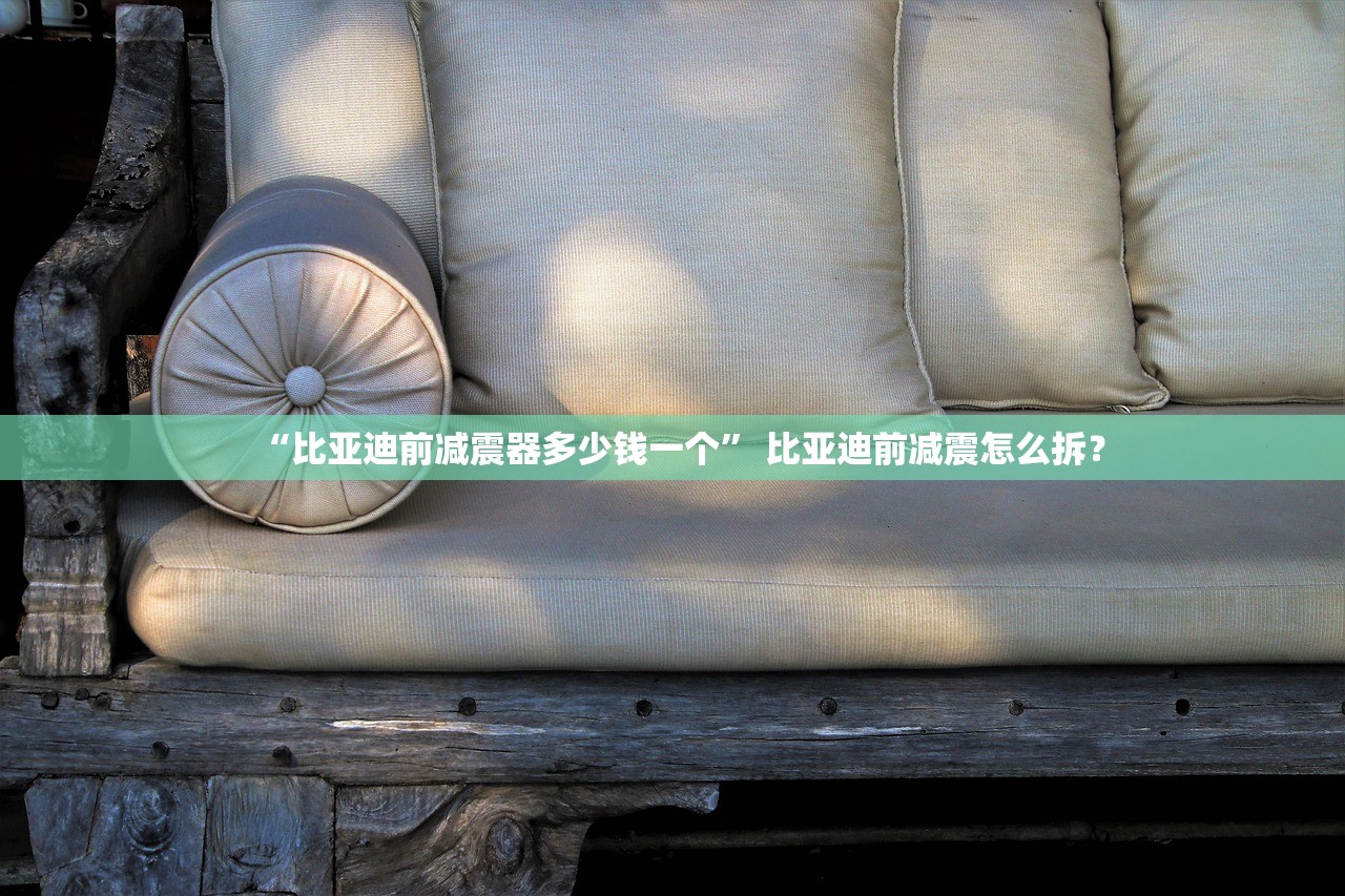 “比亚迪前减震器多少钱一个” 比亚迪前减震怎么拆？