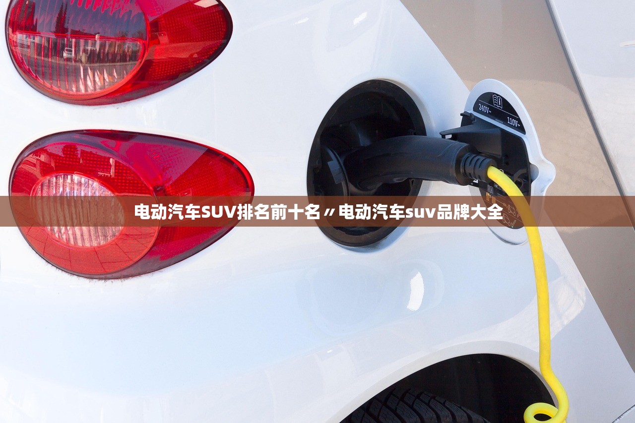 电动汽车SUV排名前十名〃电动汽车suv品牌大全