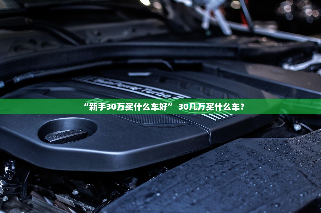“新手30万买什么车好” 30几万买什么车？