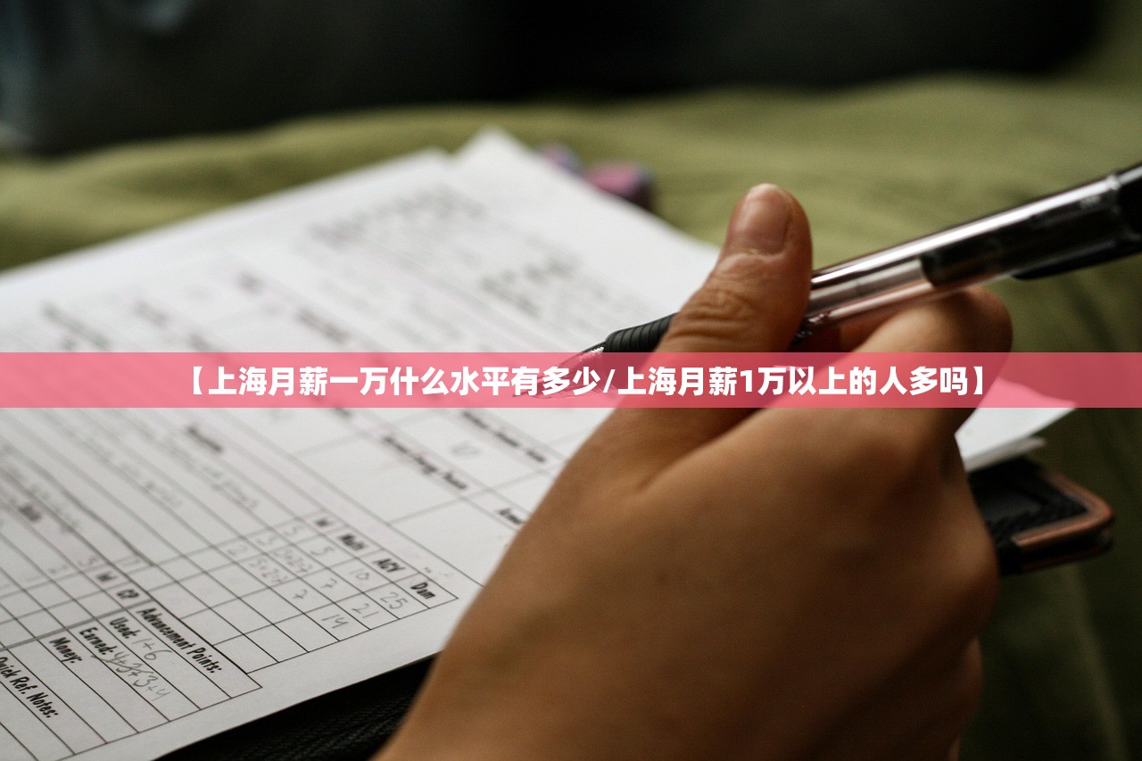 【上海月薪一万什么水平有多少/上海月薪1万以上的人多吗】