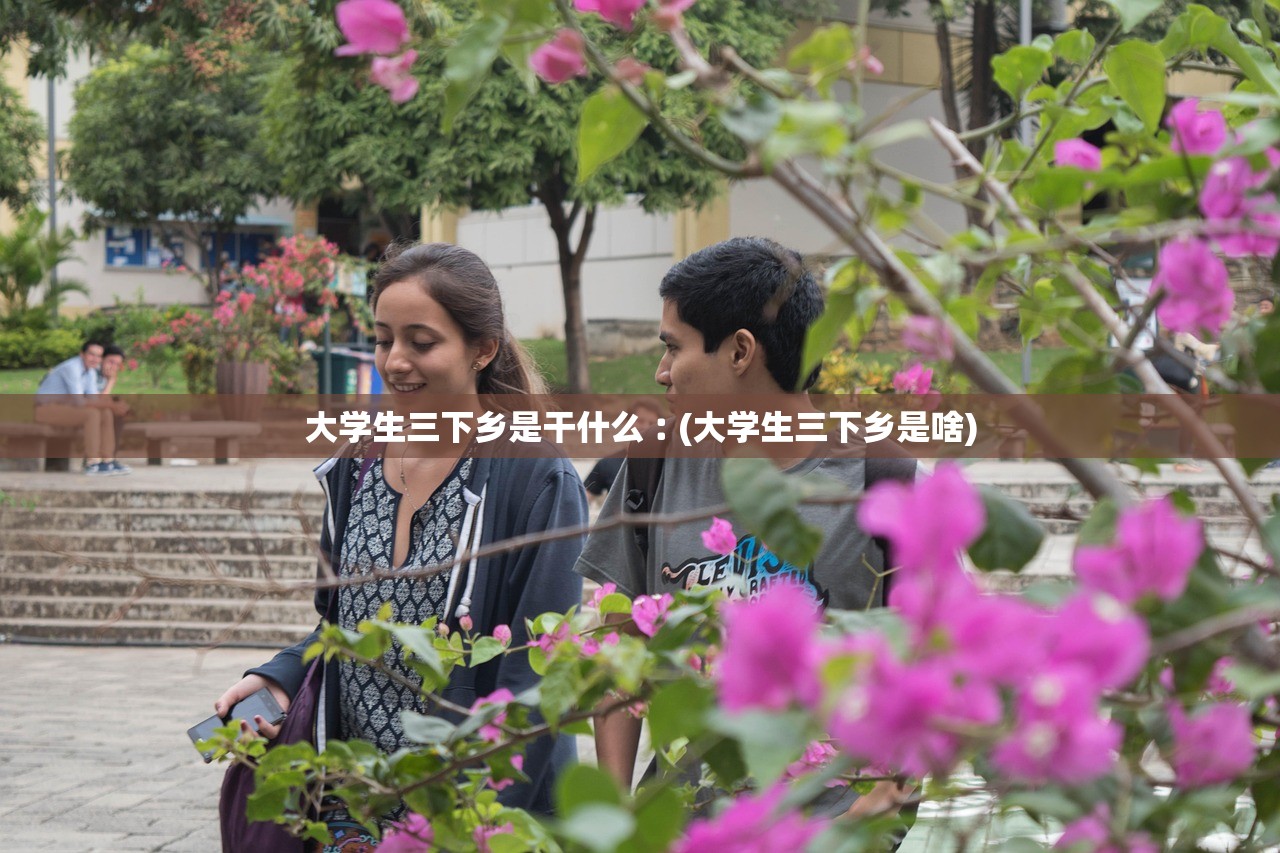 大学生三下乡是干什么︰(大学生三下乡是啥)