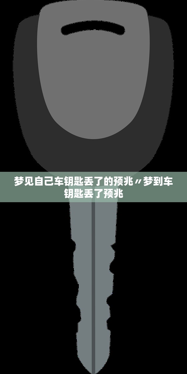梦见自己车钥匙丢了的预兆〃梦到车钥匙丢了预兆