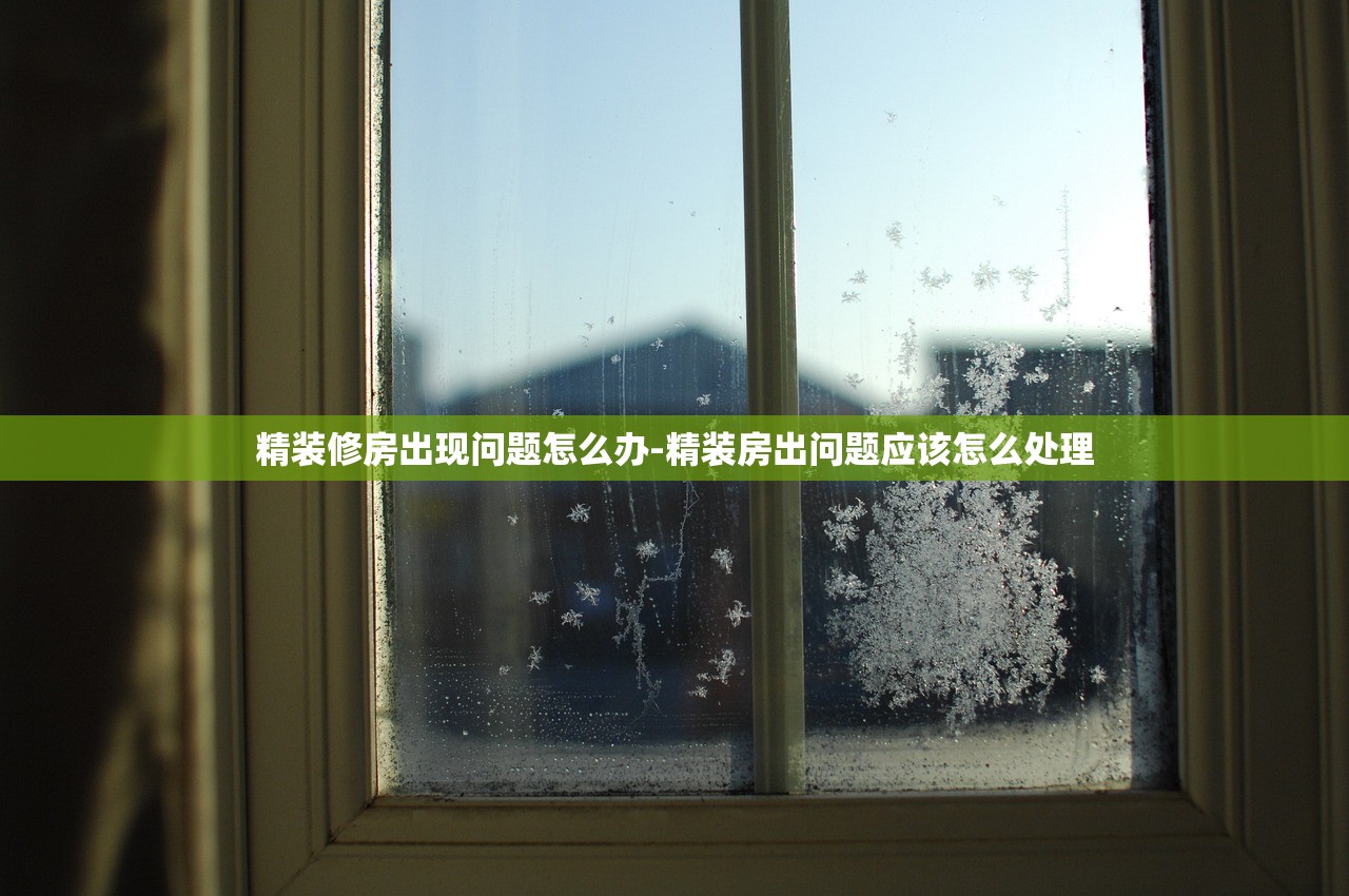精装修房出现问题怎么办-精装房出问题应该怎么处理