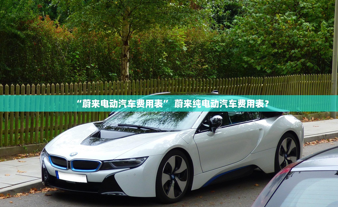 “蔚来电动汽车费用表	” 蔚来纯电动汽车费用表？